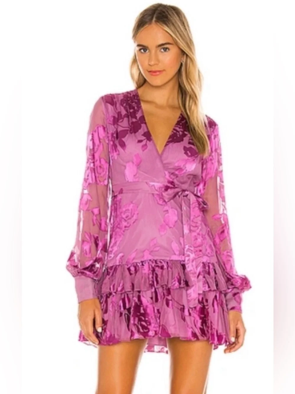 alexis wrap mini dress Alexis | Dresses | Nwt Alexis Wrap Mini Dress In Rose Pink Size2